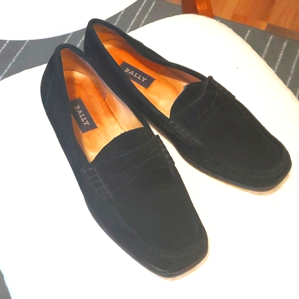 Bally Suede Loafers